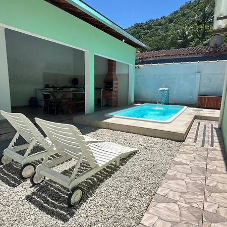 Casa Verde Ubatuba Praias Pereque Mirim Enseada E Santa Rita Exterior photo